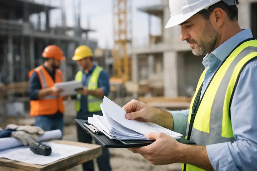 Come controllare documenti operai cantiere