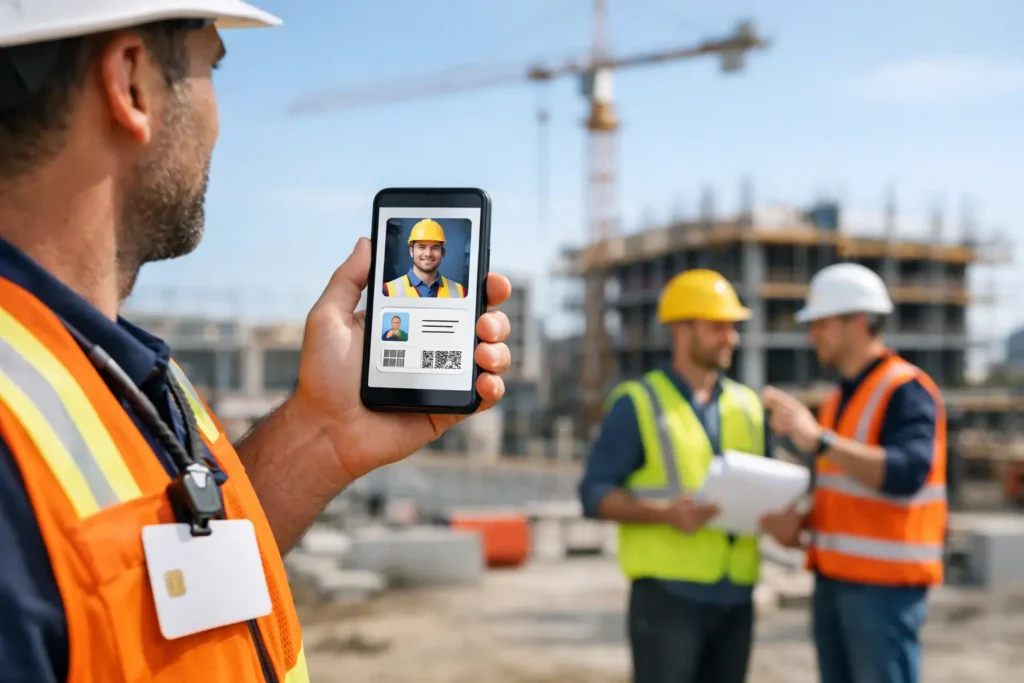 Guida badge digitale cantiere 2026